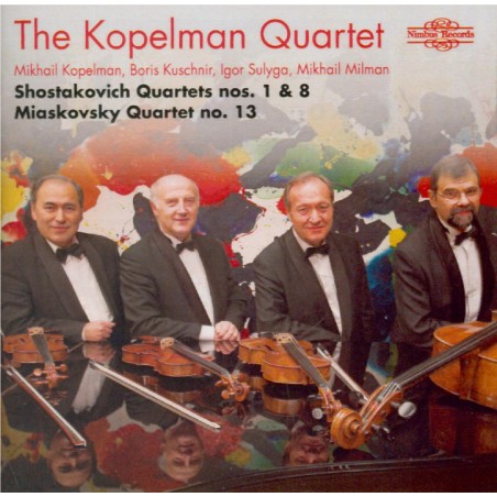 CHOSTAKOVITCH - Kopelman Quarte - Quatuor à cordes n°1 op.49